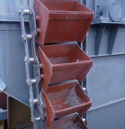 斗式提升機料斗安裝結(jié)構(gòu) 斗式提升機料斗安裝結(jié)構(gòu)